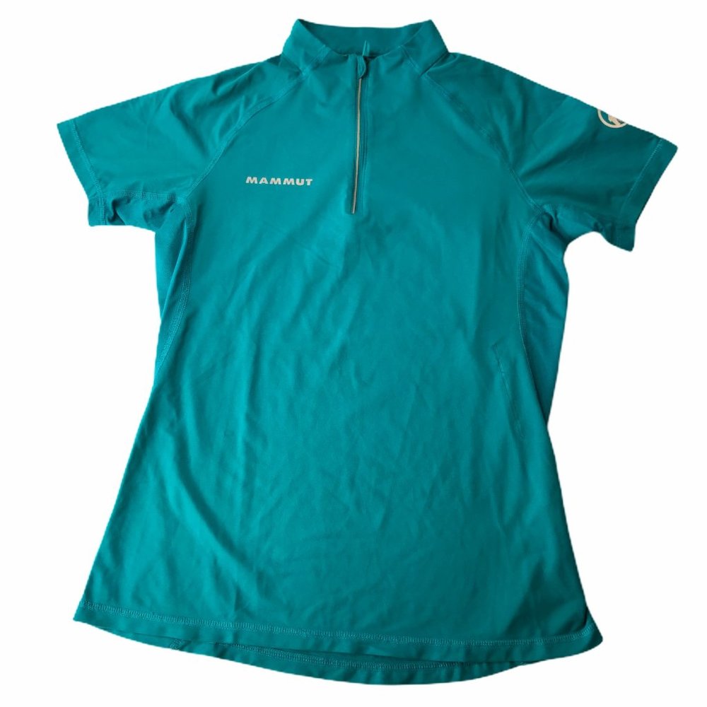 Mammut Cycling Jersey.  Teal Green Women's Small.